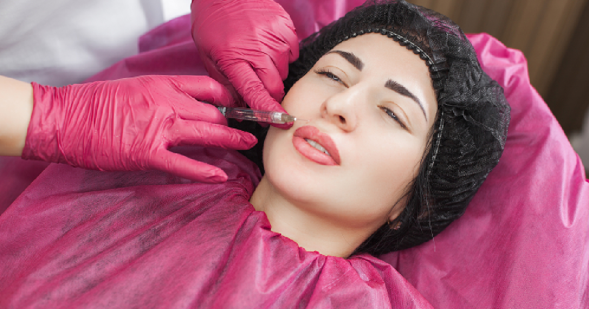 Before laser hair removal treatment